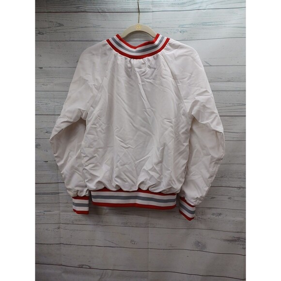 Vtg Varsity Spirit Cheerleader Pullover Jacket HHS White Red SMALL - Picture 4 of 7